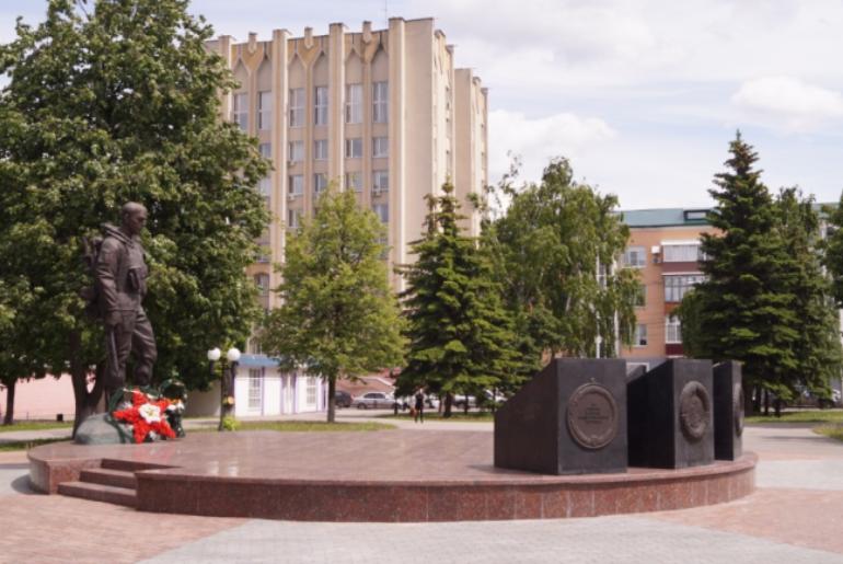 Мемориал в честь пензенцев, погибших в Чечне