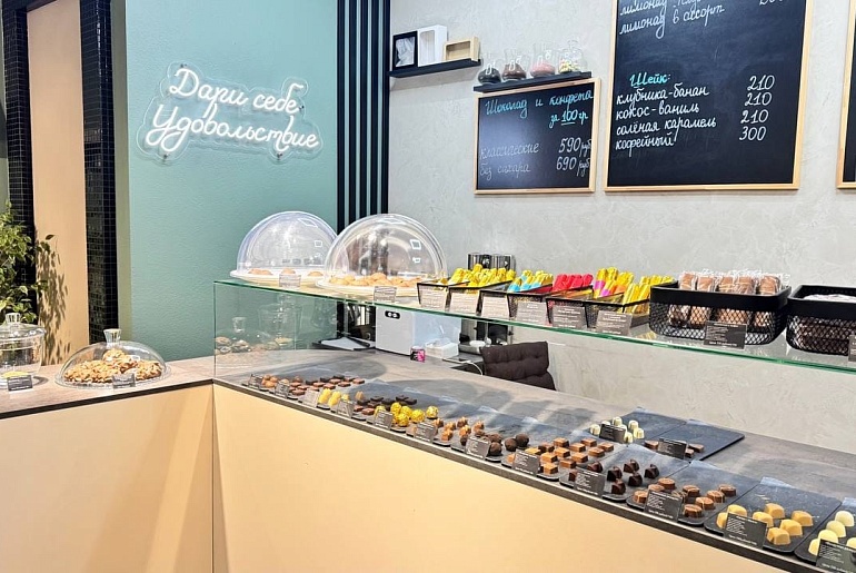 Фирменный магазин-кофейня SK-CHOCOLATIER