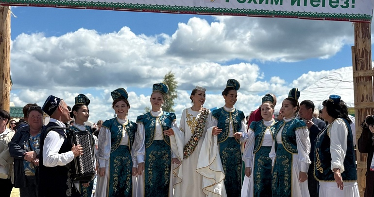 В селе Малый Труев Кузнецкого района с размахом прошёл XVI Всероссийский сельский Сабантуй