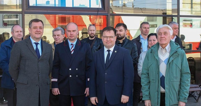 В Пензе презентовали уникальный тематический вагон 