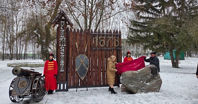В селе Рамзай торжественно открыли исторический арт-объект «Рамзайский острог»