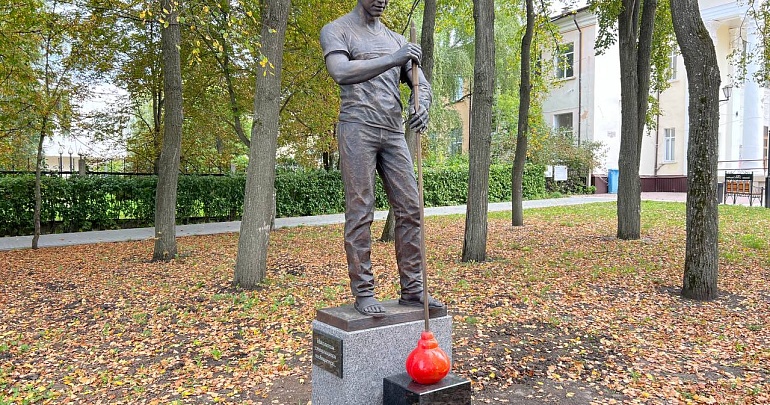 В Никольске благодаря нацпроекту установили арт-объект «Стеклодув»