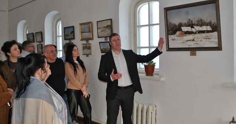 В государственном музее А.Н. Радищева открылась выставка «Боголюбовский мотив»